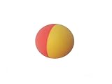 Sunflex Tischtennisball Orange , Bier-Bong Ball, Bastel Ball Tischtennis Jumbo Tischtennis-Schläger (5 x Tischtennisball Rot- Gelb)