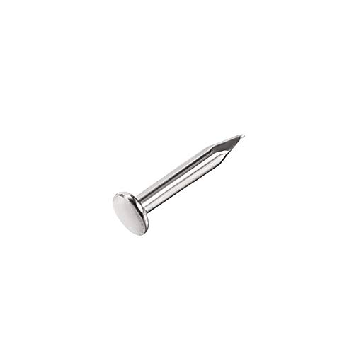 Hardware Nails, clavos de concreto, 800 piezas, clavos pequeños 1.2mm x 6mm, acero al carbono de alta calidad para decoración de bricolaje y accesorios para el hogar miniatura 2
