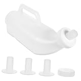 BEBEMOKO 1juego Biberón De Alimentación Para Ganado Pitorro De Resistente y Asa Para Corderos Terneros y Cabras Accesorios Incluidos Pitos y Tapa