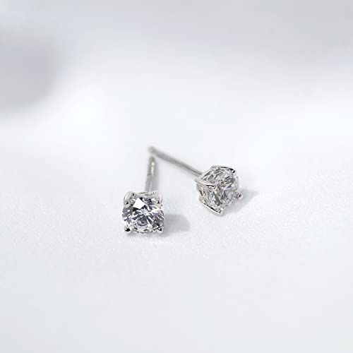 Amazon Collection Damen-Ohrstecker Sterling-Silber...