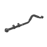 Rough Country 鍛造調節可能トラックバー 18-23 Jeep Wrangler JL/JT - 11061、フロント、ブラック