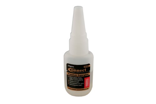 Superglue clear 20g Connect 35202 pour réparations créatives et maquettes