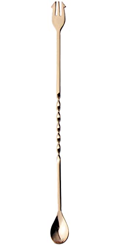 ナガオ 燕三条 バースプーン 25cm 18-0ステンレス ピンクゴールド 日本製