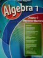 Algebra 1, Chapter 3 Resource Masters (Glencoe Mathematics) - 9780078739460 - Livros na Amazon ...
