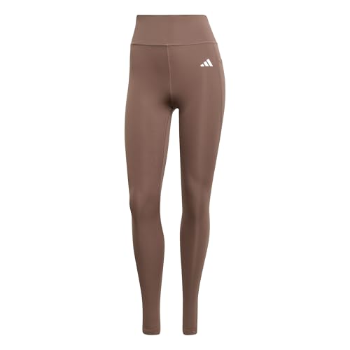 adidas Mujer Optime Essentials Stash Pocket Full Length Leggings, earth strata, S