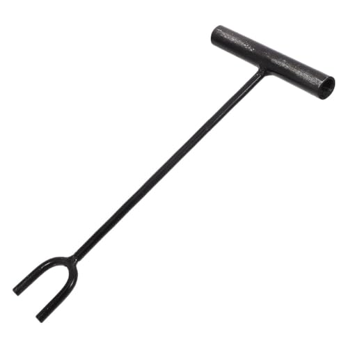 Llave para válvula de cierre multifuncional de agua y calefacción en hierro negro resistente