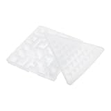 Sûr et fiable : fabriqué en silicone, ce moule est sans danger pour les enfants, offrant une tranquillité d'esprit aux parents, moule de puzzle pyramide pour résine, moule de puzzle pyramide flexible à faire soi-même