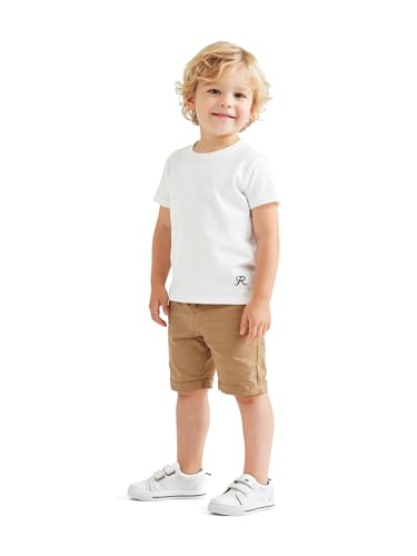 Image of K KomForme Toddler Boys & Girls Shoes Kids Canvas Sneakers with Cartoon Dual Hook and Loops
