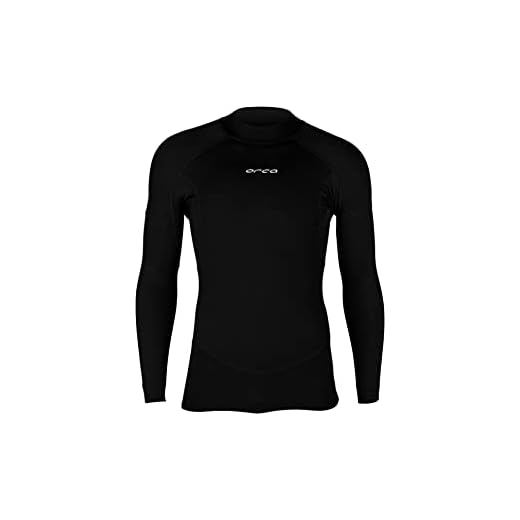 Orca Herren Neoprenanzug Langarm Basisschicht - Schwarz
