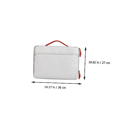 Bolsa para portátil HEMOTON de fieltro con funda protectora para viaje 7