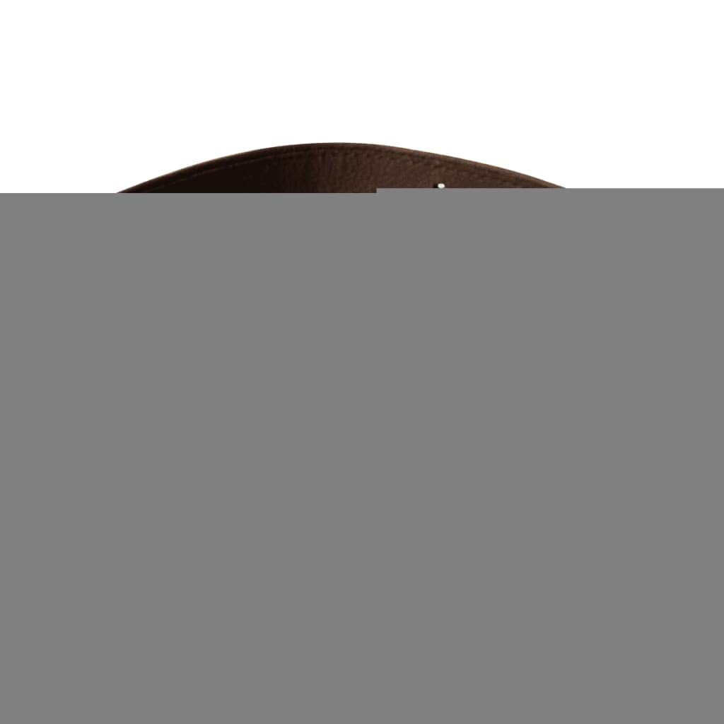 Equestrian - Outdoor Recreation - Juego de Sillines de montar a caballo 44,5 cm Cuero Real Marrón 12 cm 5 en 1