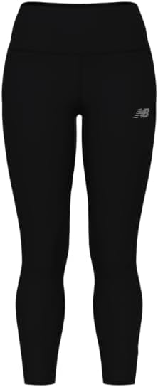 New Balance Women's NB Sleek High Rise Legging 25", Black, Large