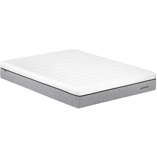 BUDWING Ergopressure, Colchón Viscoelástico Perfilado - Firmeza Suave, Transpirable, Alivio de Presión, Regulador de Temperatura, Soporte Adaptativo (180x200 cm)