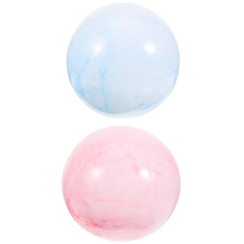 balacoo 2pcs Gym Core Ball Small Exercise Ball Yoga Supply Indoor Workout Exercise Ball Daily Use Yoga Ball Workout Supply Portable Core Ball Daily Use Exercise Ball Small Core Ball