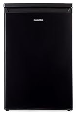 PremierTech PT109FB Mini Frigo 109 Litri Nero Frigorifero Compatto con Porta Reversibile Classe Energetica E Libera Installazione Termostato Regolabile per Casa Hotel Ufficio Camera Stanze B&B