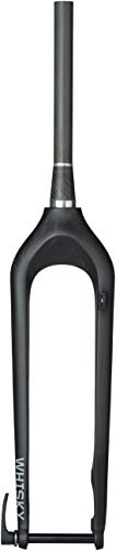 Whisky - No.9 Carbon Fiber Mountain Bike Fork - 15Mm X 100Mm Thru Axle, 1-1/2 Inch Tapered Steerer, Post Mount Disc Brake #TOP6