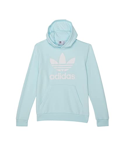 Sweat Adidas Originals enfant hoodie bleu ciel à motif trèfle XS