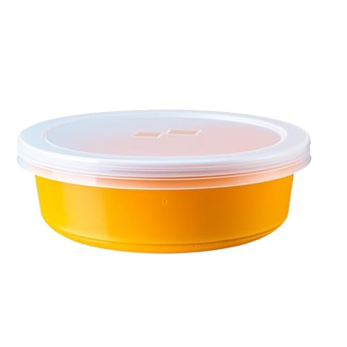 Siroco Crepbox – Caja de conservación redonda 31 cm para crepes, tortillas y pizza con tapa – Color aleatorio