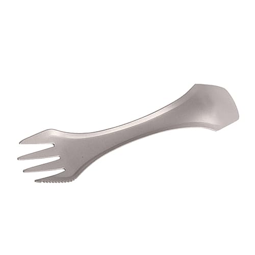 HOLIDYOYO Reusable Spork Cutlery Camping Spoon Fork Utensil for Outdoor Picnic Travel Premium for Hiking Bbq and Camping Activities