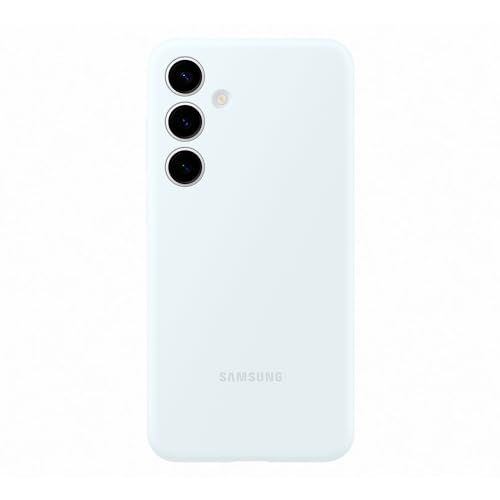 Samsung Silicone Case cover morbida per Galaxy S24+, White