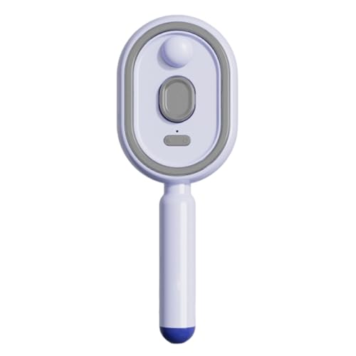 Peigne à cheveux chaud rechargeable pour éliminer les frisottis sans abîmer les pointes