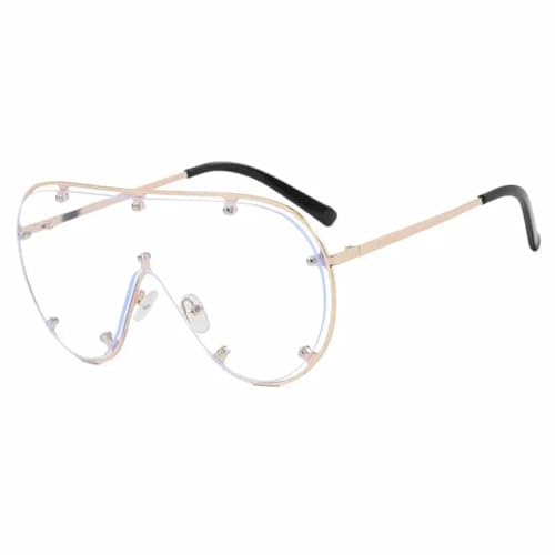 Lunettes de soleil UV400 irrégulières et vintage contre les reflets