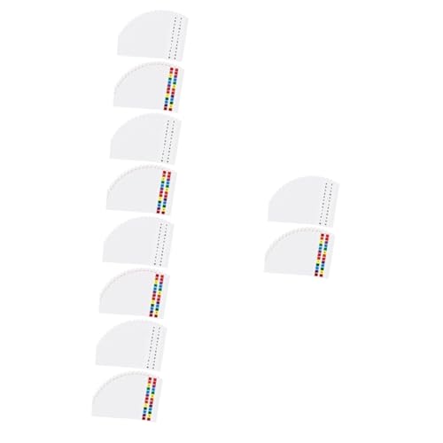 Onglets index alphabetiques autocollants de marqueurs de page pour cahier DOITOOL