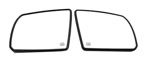 Lentille d'aile latérale chauffante pour rétroviseur de Toyota Tundra 2007 à 2020