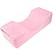 Soft Elastic Eyelash Extension Pillow, Neck Pillow with Comfortable Foam and Super Soft Flannelette, Eyelash Grafting U shaped Pillow, Eyelash Extension Tool for Beauty Salon(pink)