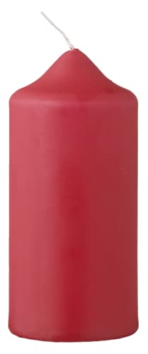 METRO Professional Candela a colonna, 100% paraffina, 6 unità, durata: 30h ca., rosso