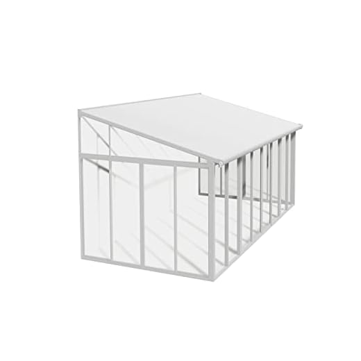 Palram Sanremo patio conservatory, white, 295 x 546 x 310 cm
