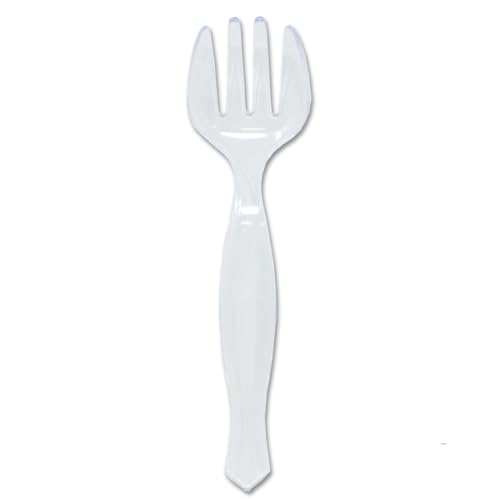 EMI Plastics 101 Clear Salad Serving Fork (Case of 144)