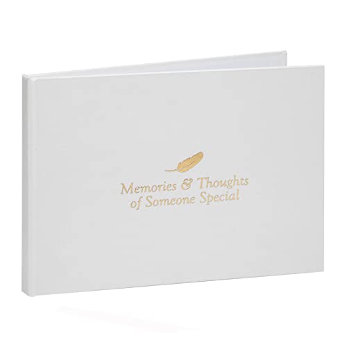 Book of Condolence with Memory Table Card Sign, Funeral Memory Book, Condolence Book, Memorial Guest Book - Image 2
