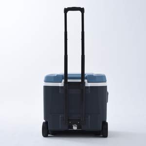 Igloo 34067 Maxcold Quantum Roller Coolbox Jet Carbon Ice Blue