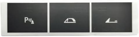 Car Air Conditioning Dash Button Sticker for BMW Z4 E89 2009-2016,Radio Dash Buttons Decal Replacement Stickers Auto Interior Accessories