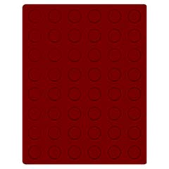 Plantilla de Terciopelo LINDNER Evita Rayas en Monedas de 24,25 mm Rojo Oscuro