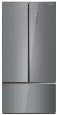 Stellari 36” French Door Refrigerator – Stainless Steel, Counter-Depth, With Ice & Water Dispenser on Fridge.com - View 3