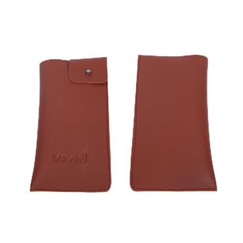 Image of Unisex Specs Chicago Button Eyewear Dabbi Faux Leather Soft Case Cover
