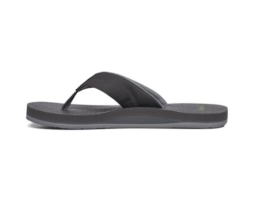 Image of Sanuk Mens Beer Cozy | Flip Flops for Men | Mens Sandals | Beach Sandals | Supportive & Lightweight | Memory Foam Footbed