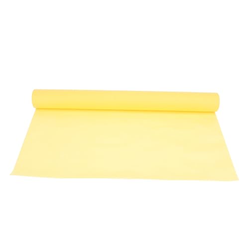 Kuuleyn Wide Cuttable Tracing Paper Roll for Garment Making Canary Yellow Original Paper Sewing Pattern Scrapbooking Photo Overlay Professional and Beginner Yellow (23 Meters / 75.46ft)