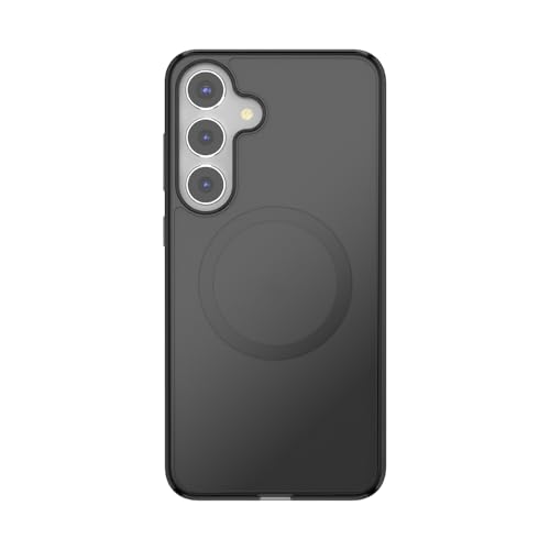 Image of PopSockets Samsung Galaxy S25+ Phone Case Compatible with MagSafe, Black - Transluscent Black