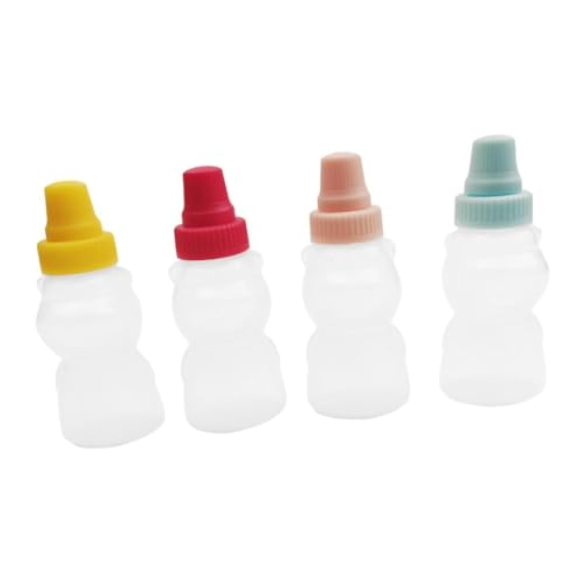 2x4 Pieces Refillable Tomato Ketchup Bottles Set