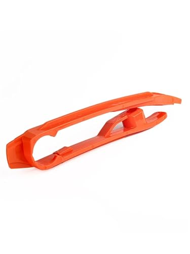 GCLANXI Motorrad-Schwingenketten-Slider-Kit + Bremsschlauchschelle + Kettenschutzführung for KTM SXF EXC TC FX 125 150 200 250 450 530 690(Orange Chain Slider)