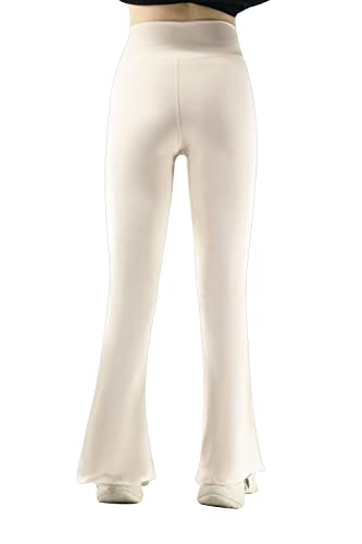 Girls Flare Leggings Cross High Waisted Yoga Bootcut Pants Bell Bottoms for Girls2