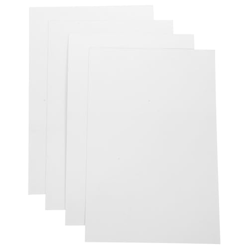 TOPPERFUN 4 piezas Planchas de Aluminio Sublimables para Sublimación Térmica con Superficie Lisa para Carteles Metálicos Resistentes y Duraderos para Señalización Comercial y Artística