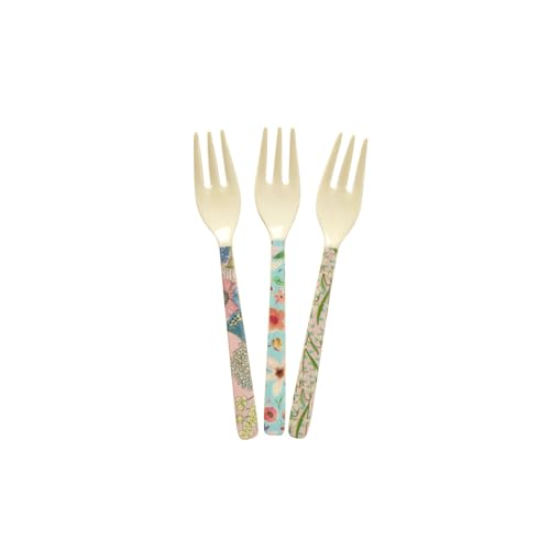 Rice Kuchengabel Melamingabel Flower Prints 6er Set