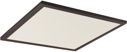 Maxim Lighting 55762WTBZ Sky - 40W 1 5CCT LED Flush Mount-23.5 Inch Length and 23.5 Inch Wide, Finish Color: Bronze