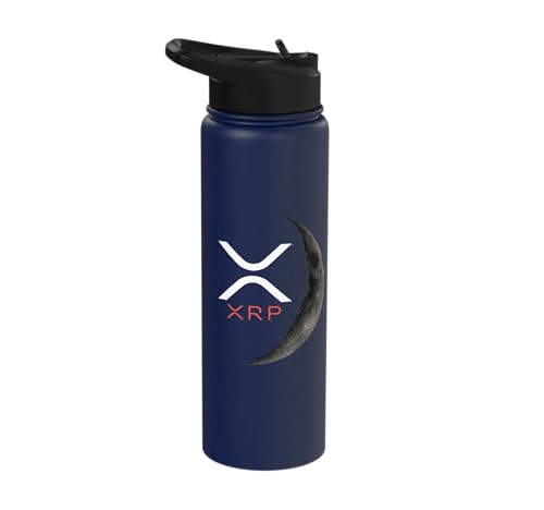 Ripple XRP Moon Journey Stainless Steel Insulated Water Bottle
