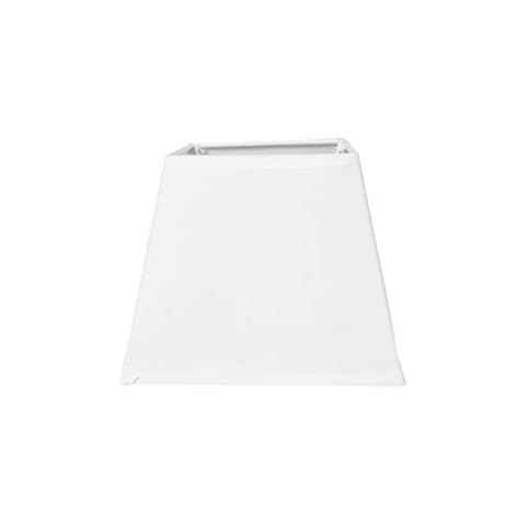 Pantalla lámpara cuadrada blanca Ostaria Cover