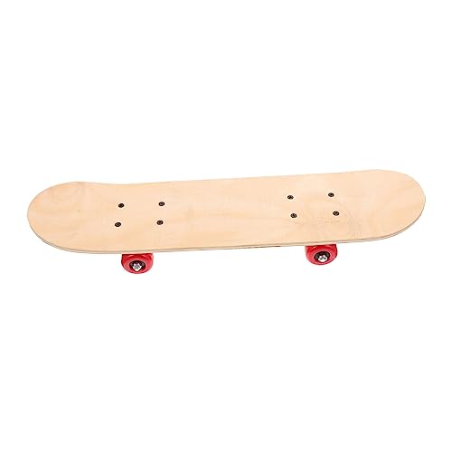 BESPORTBLE 1 Pc Monopatín Dibujado a Mano Tabla De Skate Sin Pintar Tablas De Longboard Sin Terminar Pintura Patineta Tabla Larga Completa De Madera Niño Suministros